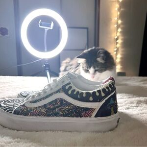 Unisex Custom Rare Vans With Mushrooms 🍄🍥